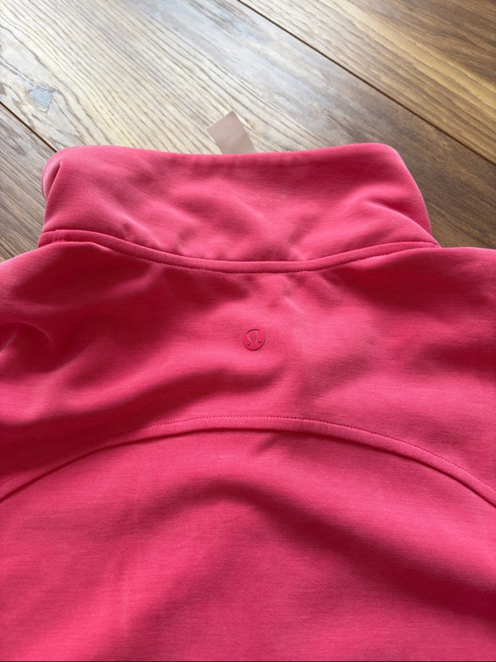 Lululemon Women’s Brushed Softstreme  Half Zip Glaze Pink Size 10 - Picture 7 of 7